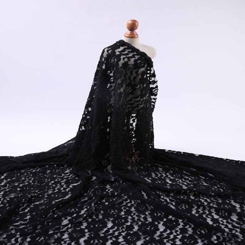 Lace Fabric Cutwork Women's Nylon for Women's Wear Wholesale Supplier 3